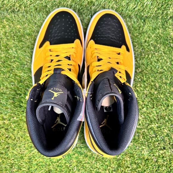 Air Jordan 1 High Golf 'Pollen' Size 13 DQ0660-700 - Picture 4 of 9